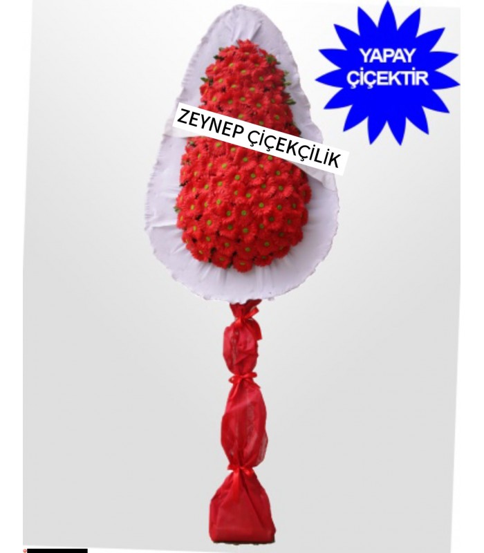 Yapay Tekli Çelenk-zc119