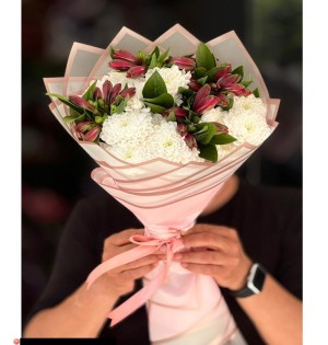 Alstroemeria &amp; Krizantem Şöleni-zc308