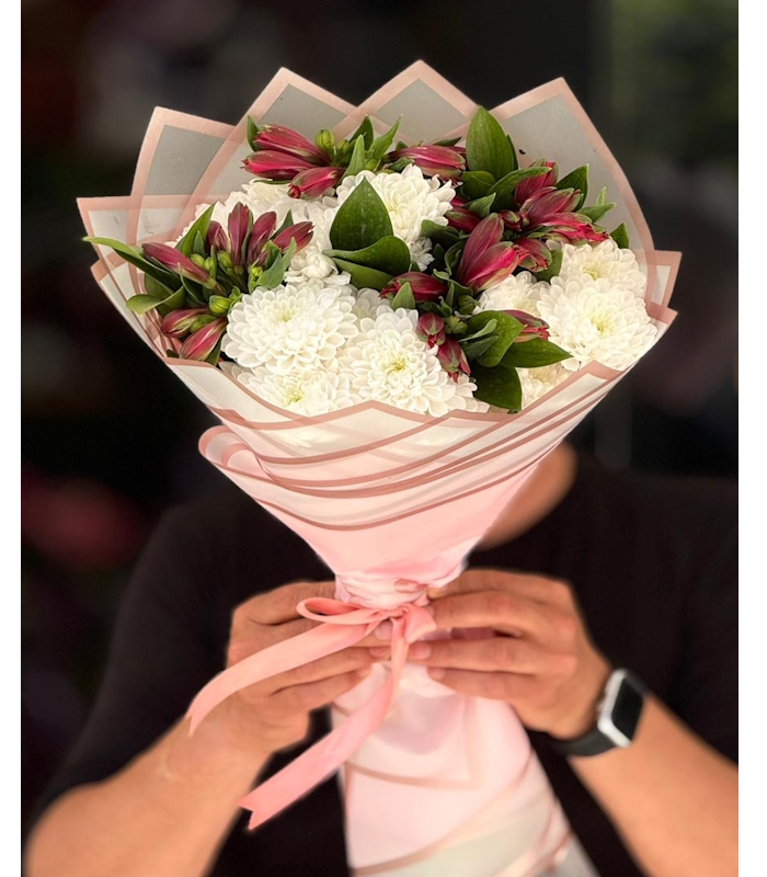 Alstroemeria &amp; Krizantem Şöleni-zc308