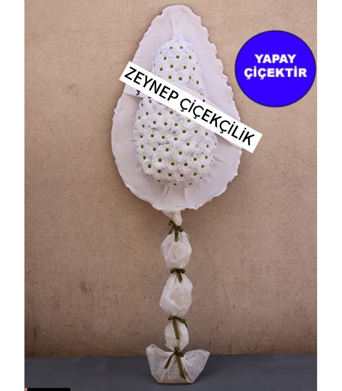 Yapay Tek Kat Çelenk-zc125