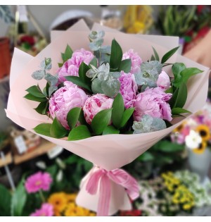 Peony(Şakayık) Buketi-zc220
