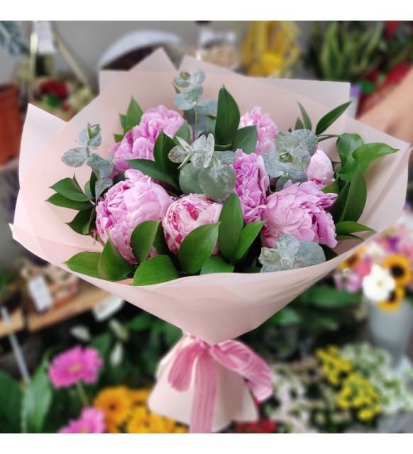 Peony(Şakayık) Buketi-zc220