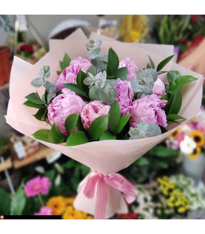 Peony(Şakayık) Buketi-zc220